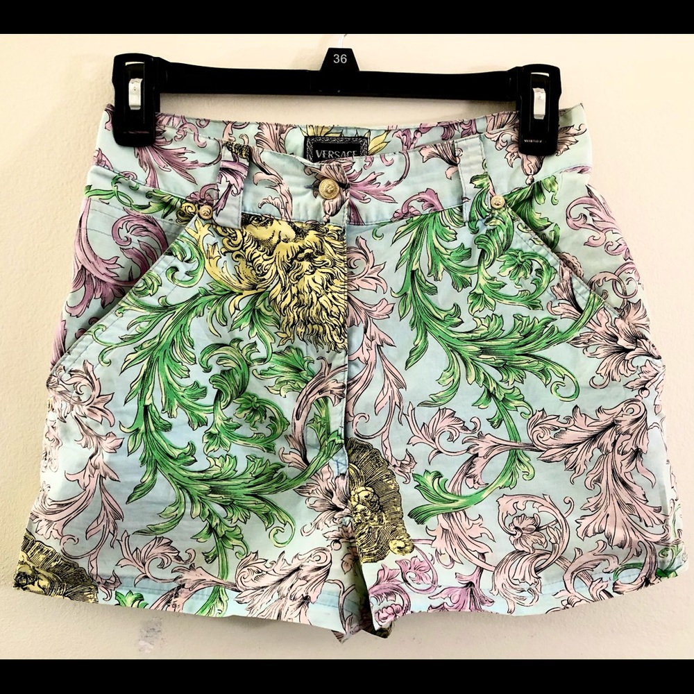 Light Blue Versace Jeans Couture shorts in size 28